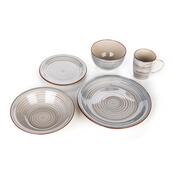 Set de masă Banquet 30 piese Spiral Grey