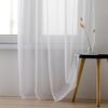 Homede Zavese Kresz Loops, bele, 140 x 140 cm