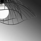 Lampa wisząca Farac - 6380, czarny