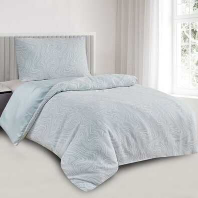 Žakárovo posteljnino Colorado zelena, 140 x 200 cm, 70 x 90 cm