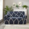 4Home Spannbezug für Sessel Elegant blau