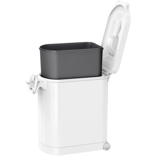 Simplehuman Kontejner na suché krmivo s pojistkou 25 l, bílá
