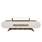 Stolik pod telewizor Rose Walnut White
