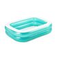 Viereckiger Familienpool Bestway Green, 200 x 146 x 48 cm