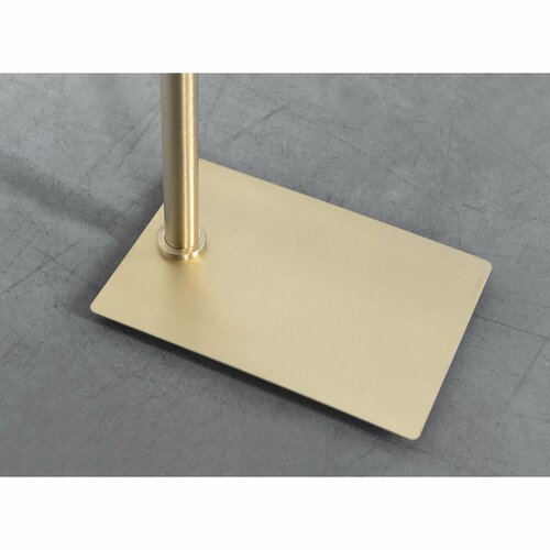 GEDY TR3188 Trilly suport cu suport pentruprosoape, pătrat, auriu mat