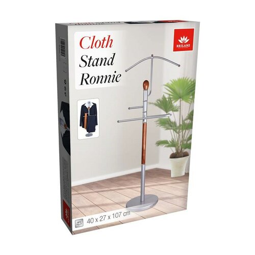 Brilanz Stojan na šaty RONNIE 46 x 27 x 107 cm ,temno rjava