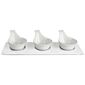 Lamart LT9218 Set de 4 farfurii de servire Dine,34 x 12 cm