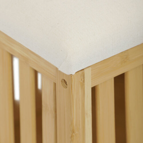 Hocker mit Stauraum B066 NAT, Bambus