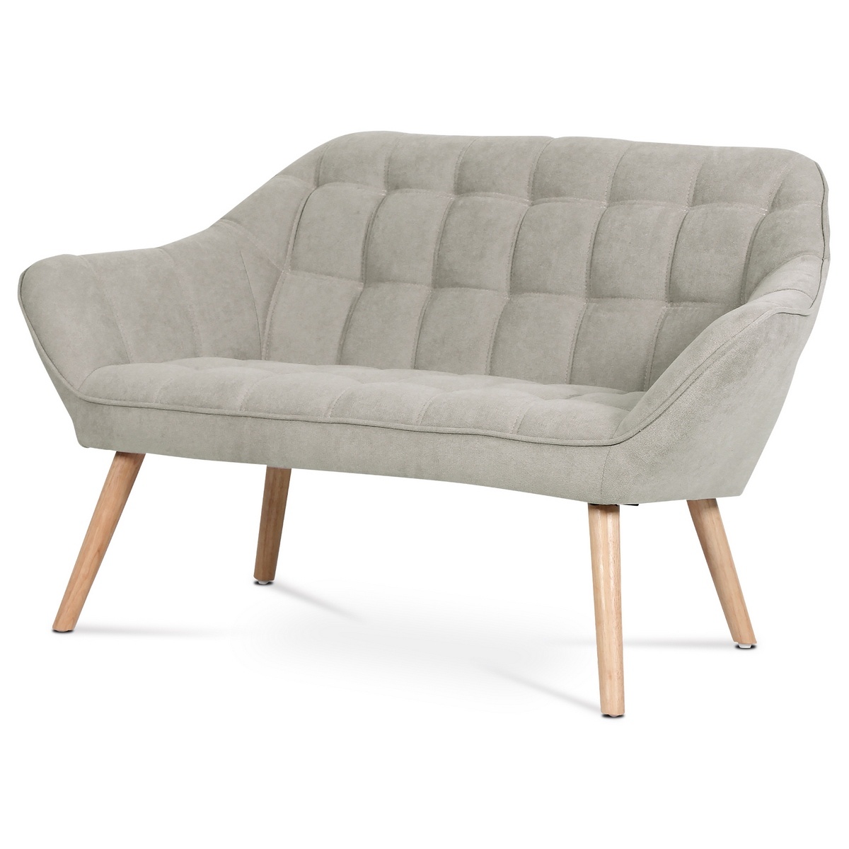 Dwuosobowa sofa AK-322 SIL2, beżowa