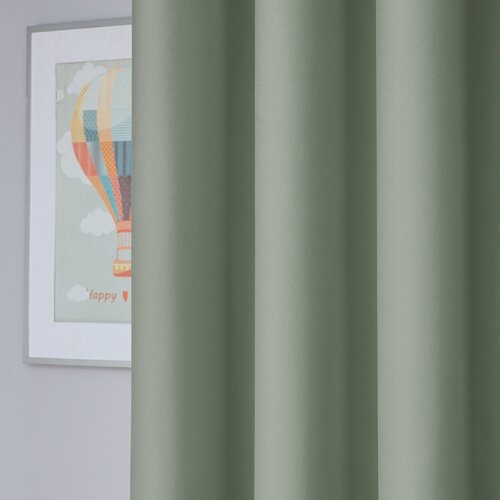 4Home Cairo sötétítő függöny, szürkés-zöld, 150 x 250 cm