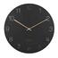 Karlsson 5762BK дизайнерський настінний годинник, діам. 40 см