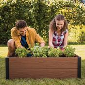 Keter Podwyższona rabata brązowy, 106 x 32 x 50 cm