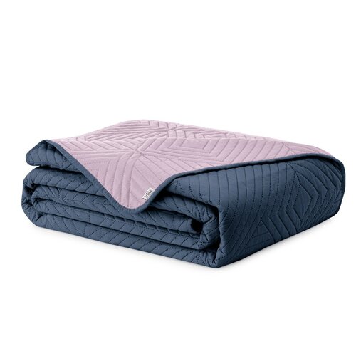 AmeliaHome Prekrivalo za posteljo Softa charcoal -mauve, 220 x 240 cm