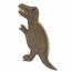 PafDog Dinosaurus Gerry igrača za pse iz usnja injute, 30 cm