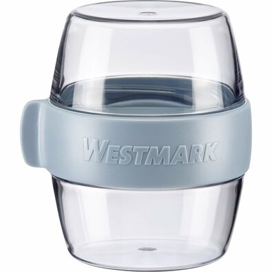 Westmark MINI kétrészes uzsonnás doboz, 400 ml, kék