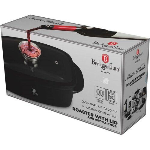 BerlingerHaus Pekáč s aroma poklicí a titanovým povrchem Matte Black