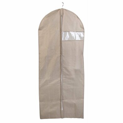 Compactor Obal na obleky a dlouhé šaty Sandy 60 x137 cm, bež