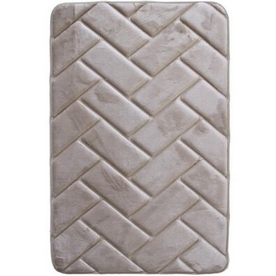 Kopalna preproga s spominsko peno Parketa siva, 50x 80 cm