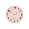 Karlsson 5920LP designové nástěnné hodiny 40 cm, soft pink