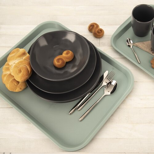 Orion Plastični pladenj, 45,5 x 35,5 cm, zelen