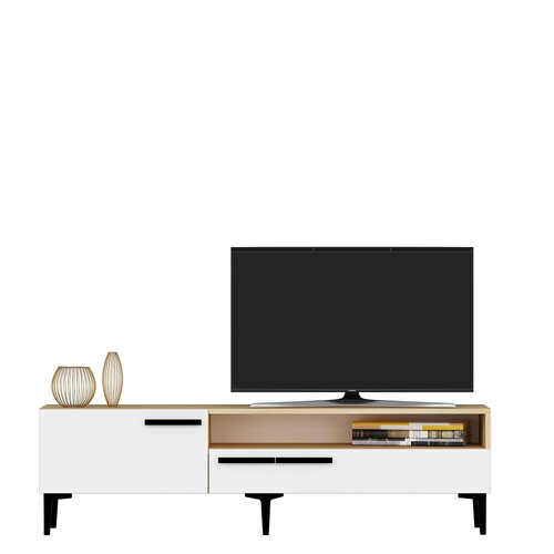Masă TV Zera White