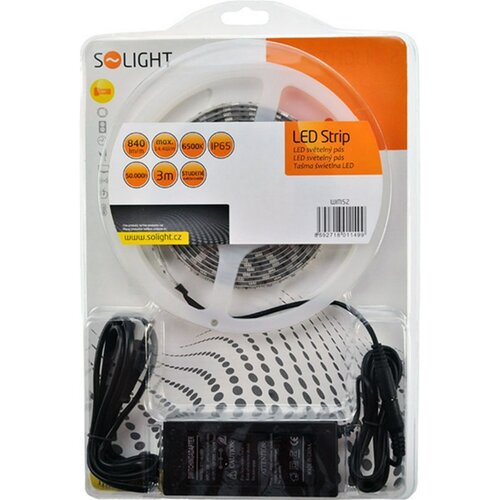 Solight Venkovní světelný pás LED 3 m bílá