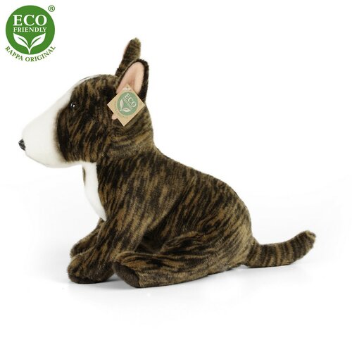 Rappa Plyšový pes anglický bulteriér, 30 cm ECO-FRIENDLY