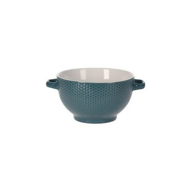 EH Steingutschale Honeycomb, 680 ml, Blau