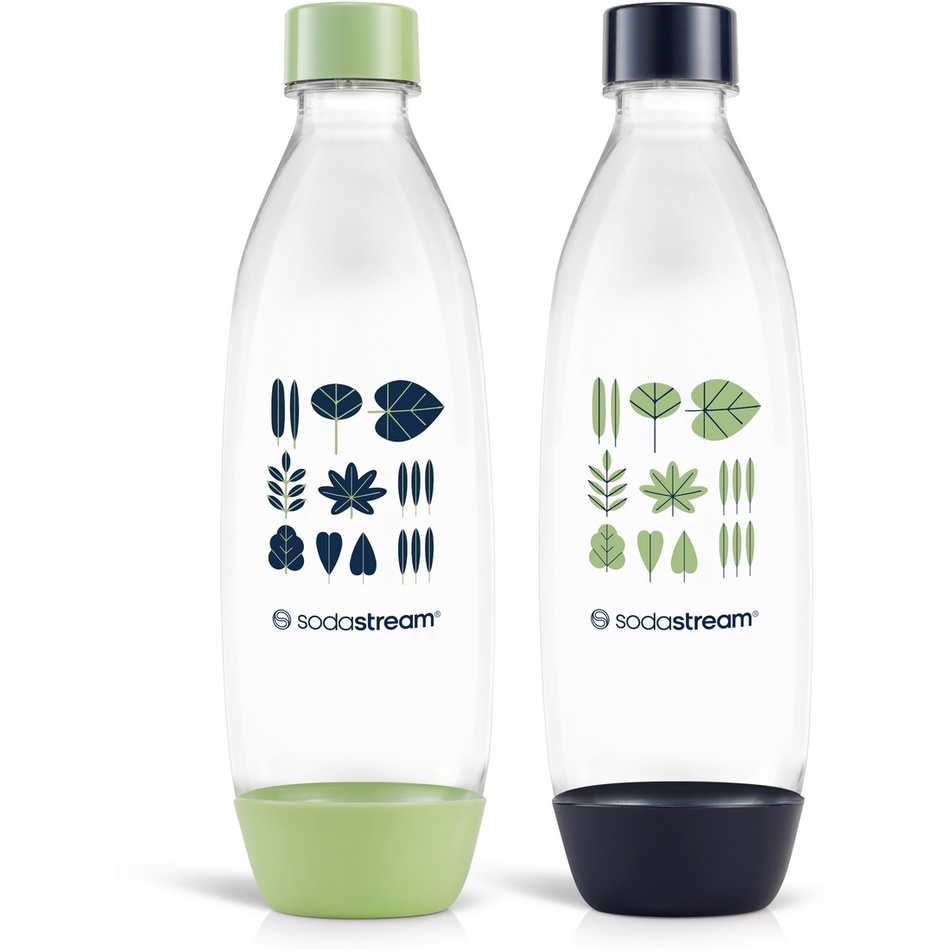 Sodastream Fuse Green/Blue palack 2x 1 l, mosogatógépben mosható akciós termékkép 1