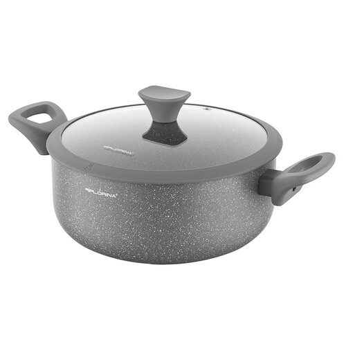 Florina Aluminiowy garnek z pokrywką autorstwaMateusza Gesslera, 24 cm, 4,2 l