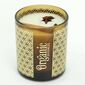 Органічна свічка Lemongrass & Spice 200 г у склі з золотою фольгою
