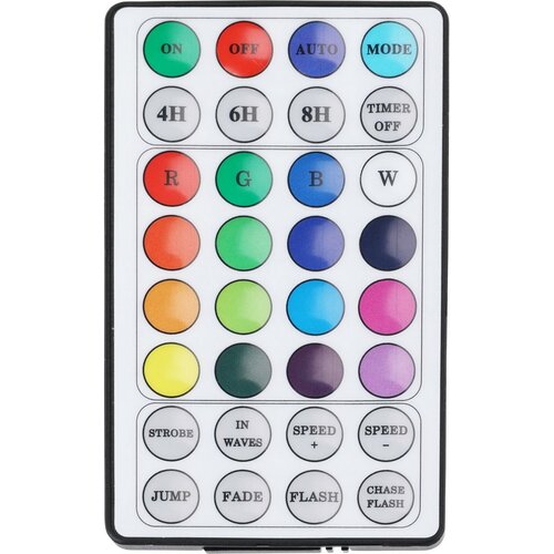 RGB božične LED-lučke z daljinskim upravljalnikom,96 LED-diod, barvite, 9,6 m