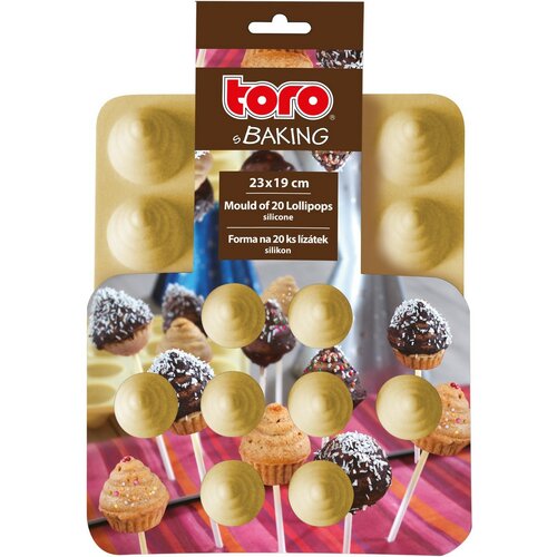Toro Silikonová forma na Cake Pops, 23 x 19 cm