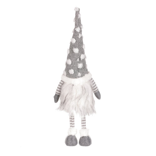 Dekoracja materiałowa Krasnal z oświetleniem LED II, 50 cm