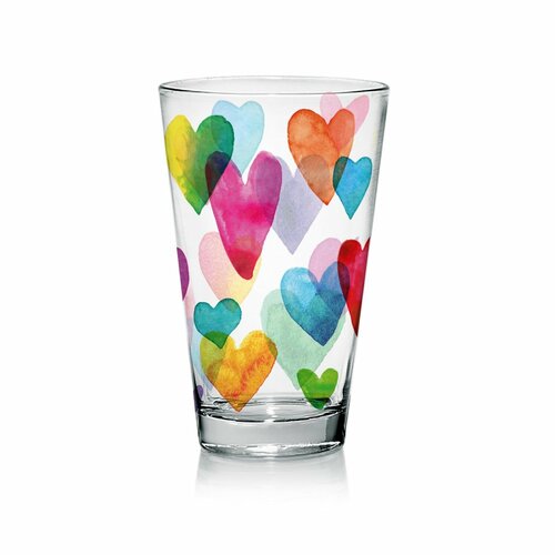 Mäser 6-częściowy komplet szklanek Love Rainbow, 310 ml