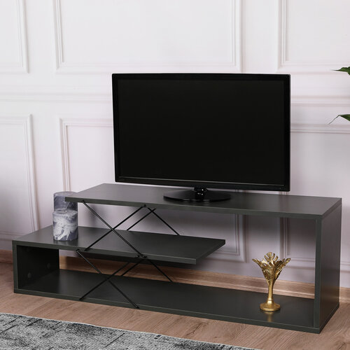 Televizní stolek Zigzag Anthracite