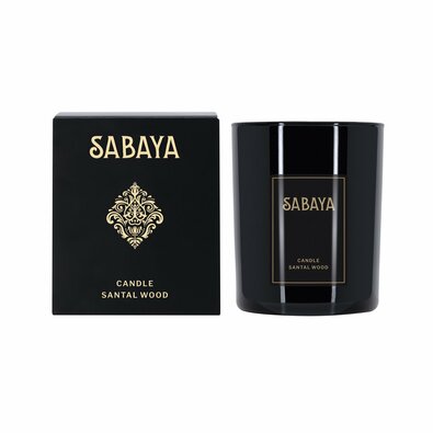 Sabaya Szója gyertya szantálfa, 175 g