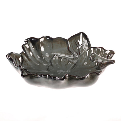 Vogeltränke Blatt, 26 x 26 x 7 cm