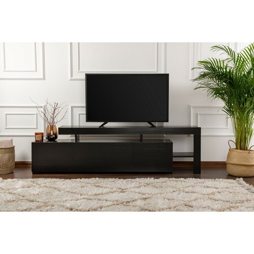 Televízny stolík Beliz Wood Black