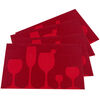 Prestieranie Drink červená, 30 x 45 cm, sada 4 ks