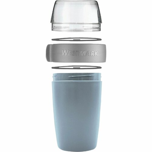 Westmark Dvoudílná dóza na svačinu, 700 ml, modrá