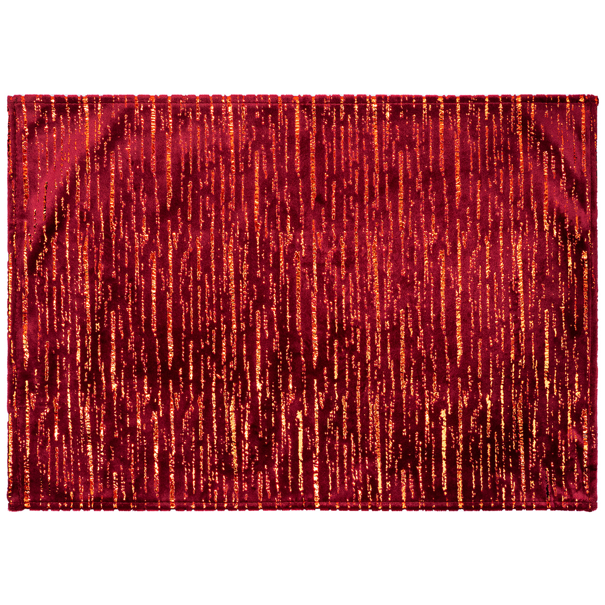 Poza Napron Velvet rosu, 33 x 45 cm