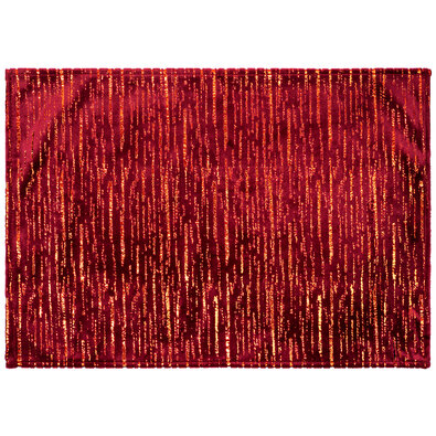 Napron Velvet roșu, 33 x 45 cm