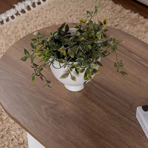 Couchtisch Sable Walnut White