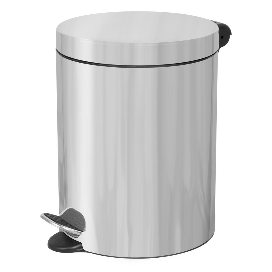 Alda Pedálový odpadkový kôš Soft Close Freedom Fresh 5 l, nehrdz. oceľ lesk, 5 l