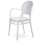 Scaun de masă CT-746 WT, alb