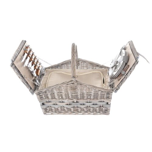 Piknik koš za 4 osebe, 60 x 29 x 31 cm