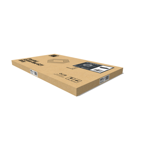 Emelt virágágy G21 Daisy 120 x 90 x 52 cm, fém,barna