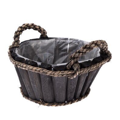 Leseni cvetlični lonec Smoky, premer 25 cm