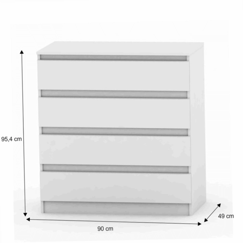 Komoda HANY NEW 004, biały